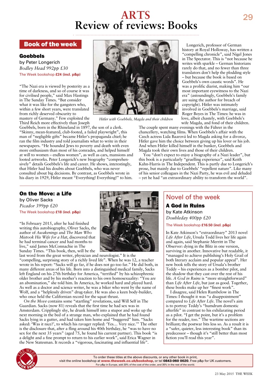 The Week Preview Pages