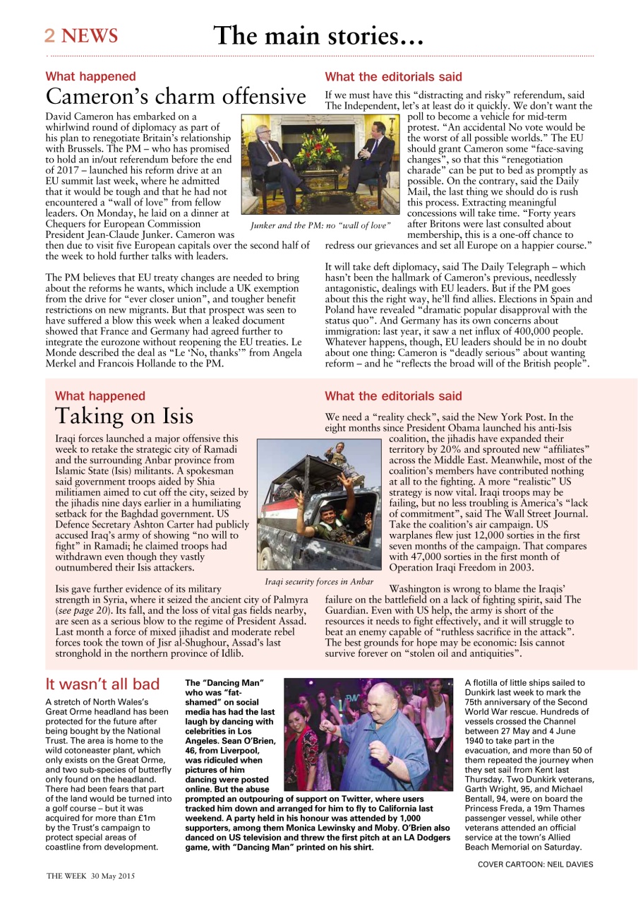 The Week Preview Pages