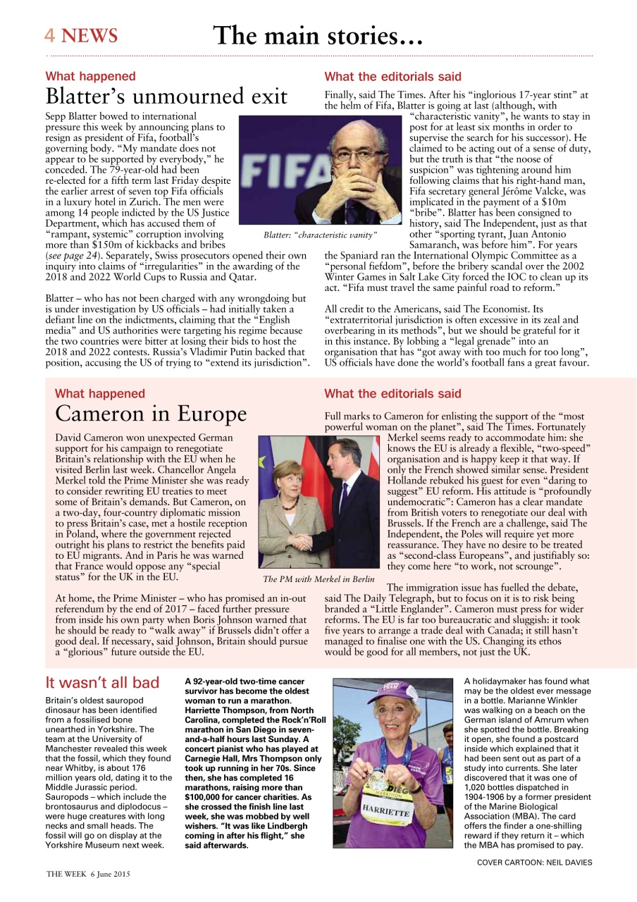 The Week Preview Pages