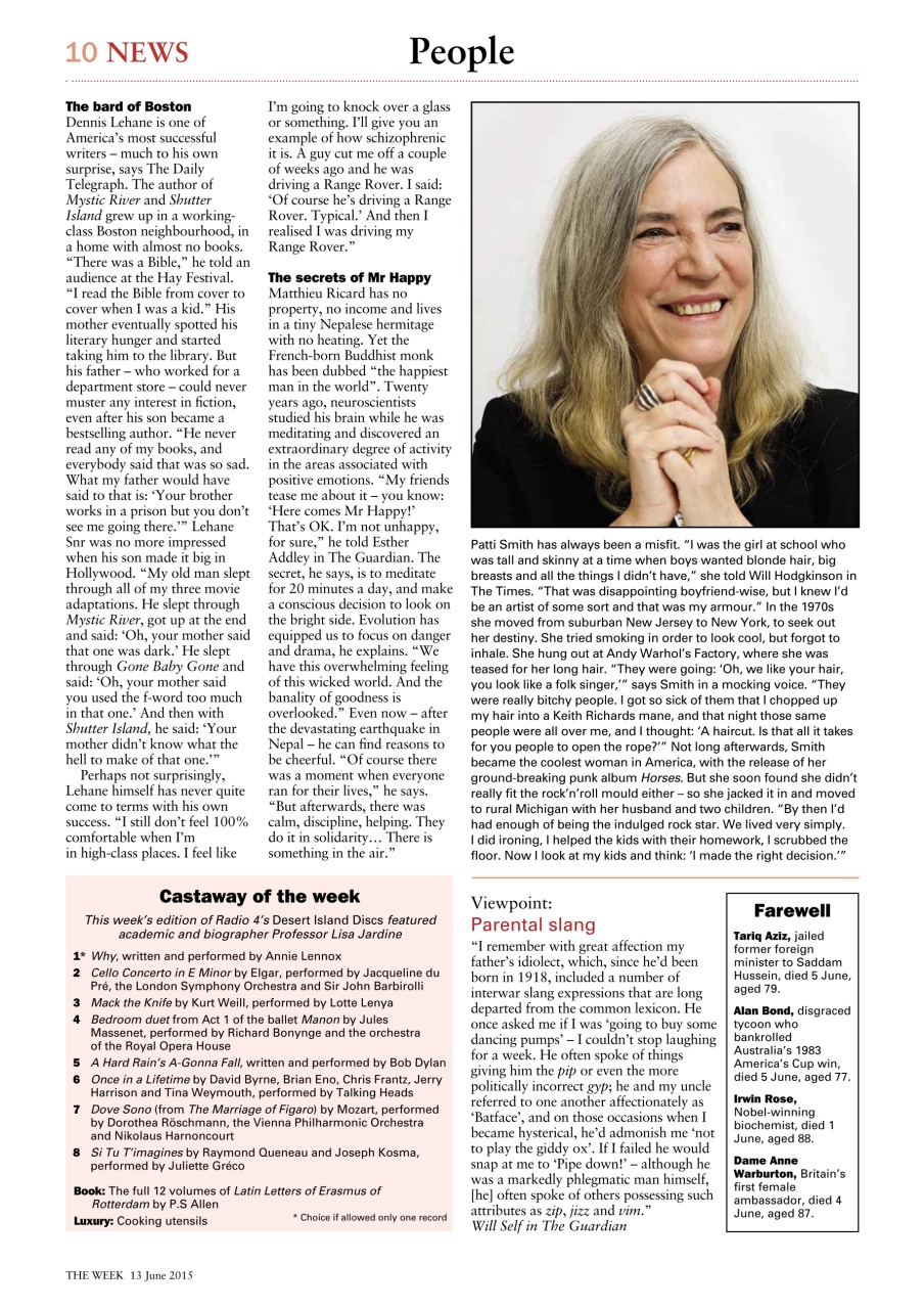 The Week Preview Pages