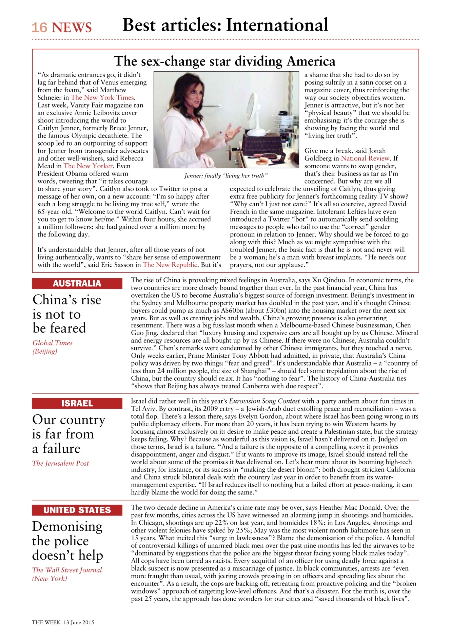 The Week Preview Pages