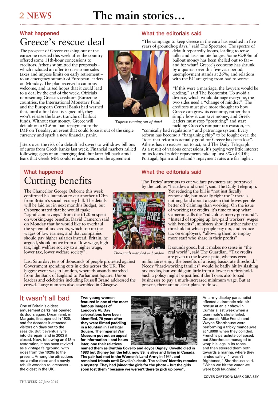 The Week Preview Pages