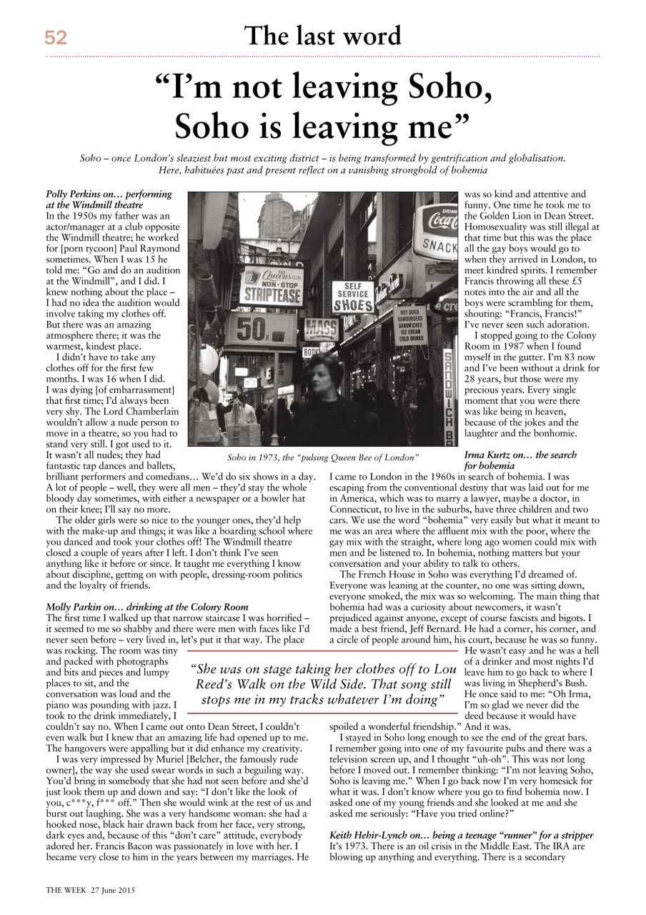 The Week Preview Pages