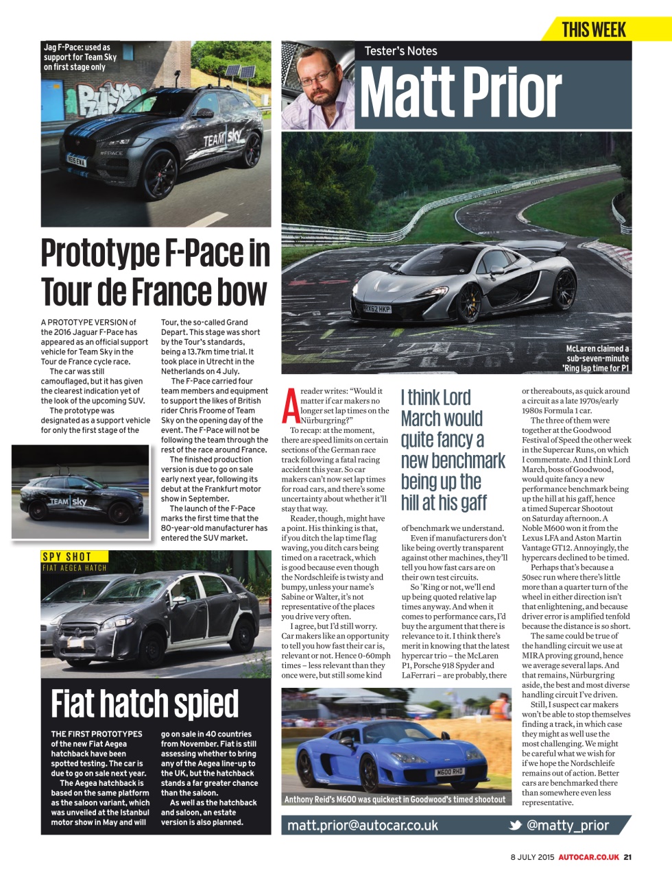 Autocar Preview Pages