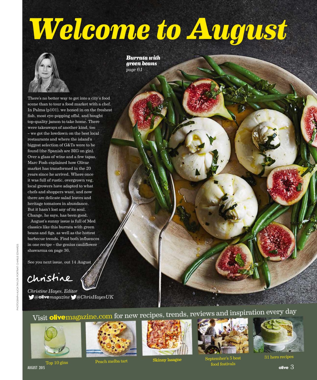 Olive Magazine Preview Pages