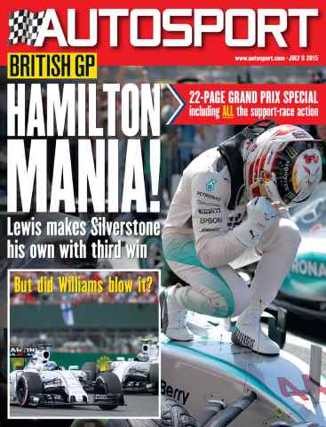 Autosport issue 9th July 2015