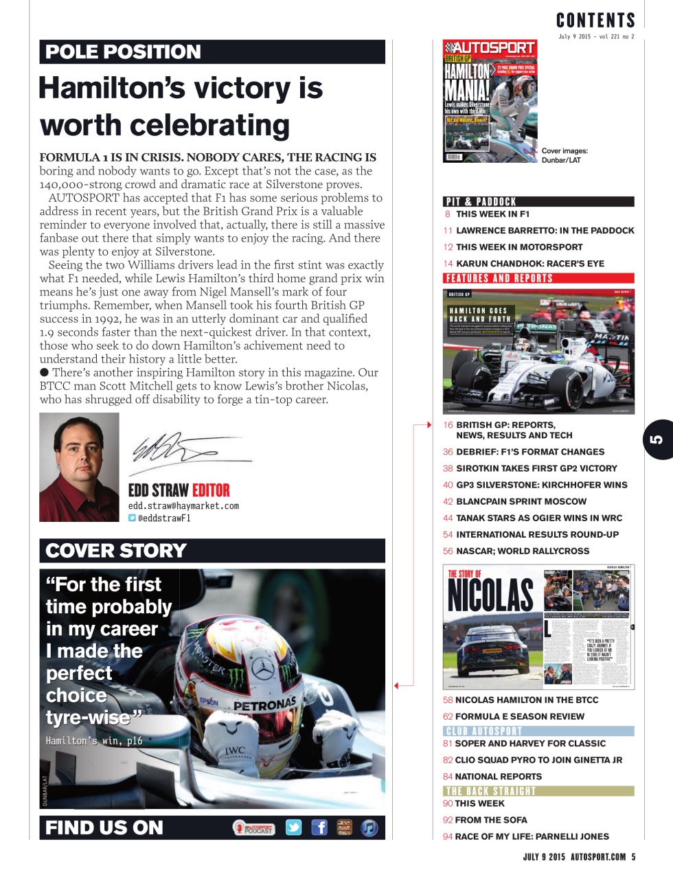 Autosport Preview Pages