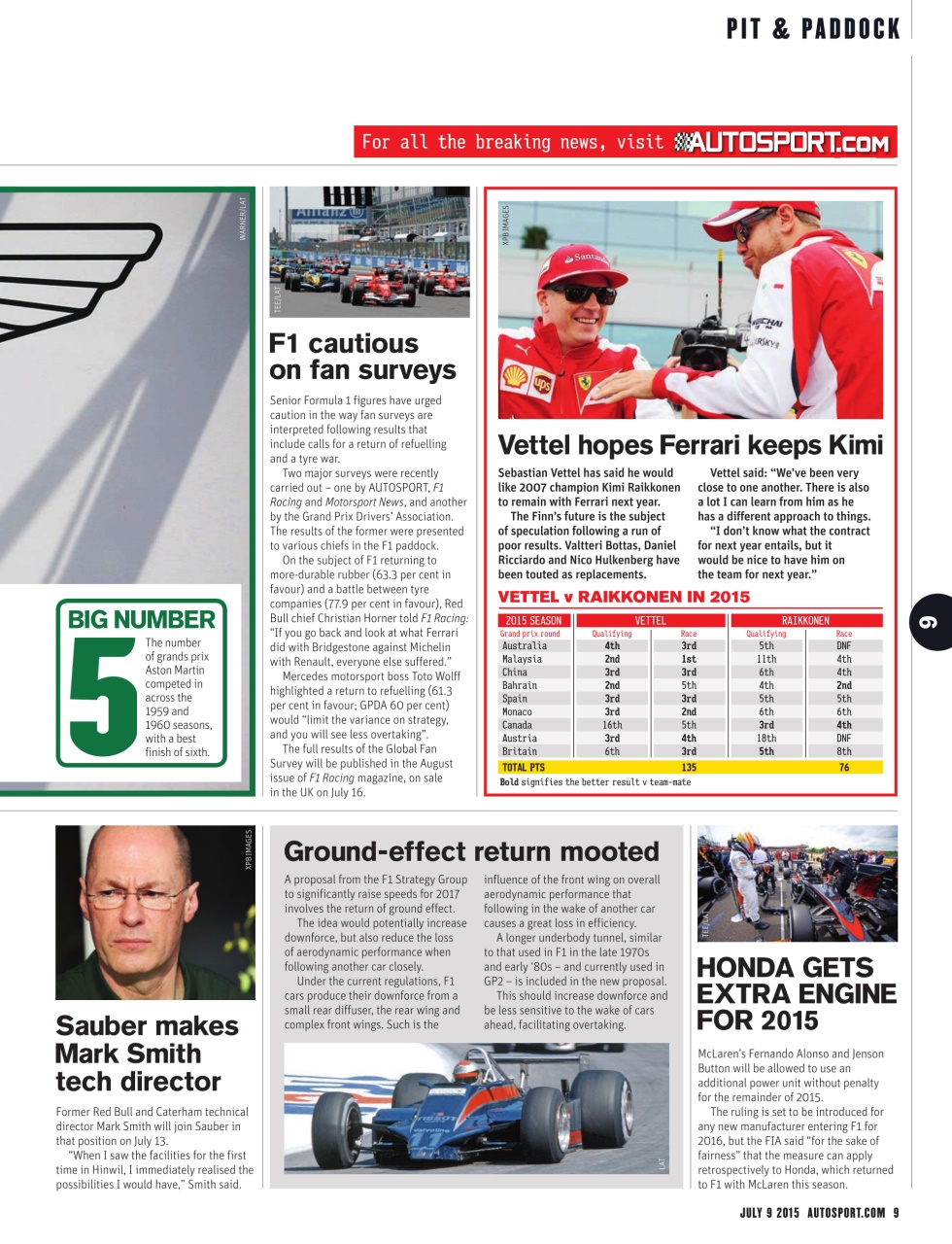 Autosport Preview Pages