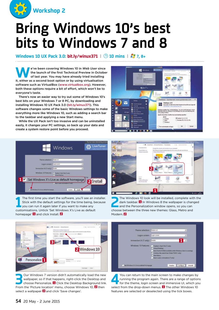 Webuser Preview Pages