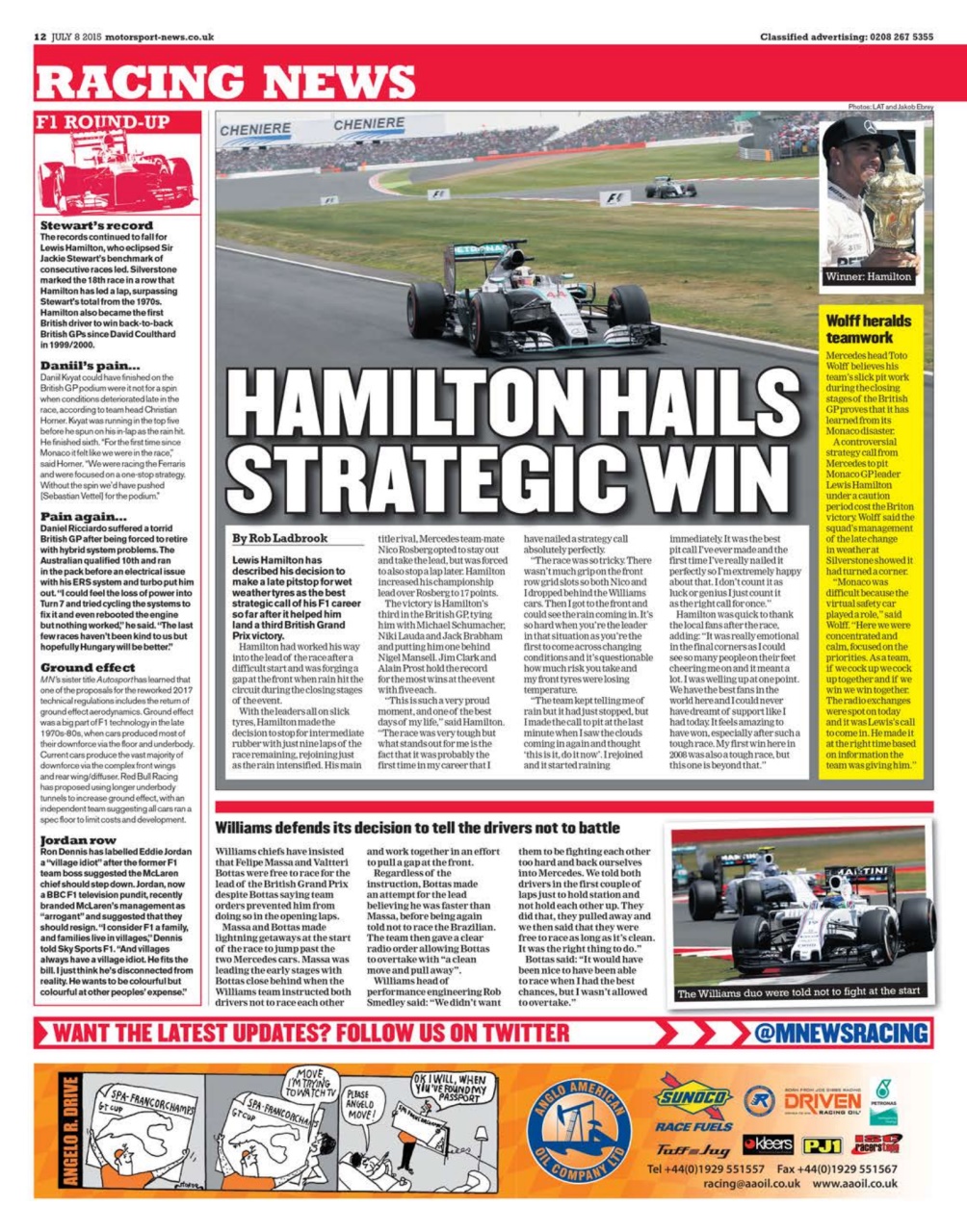 Motorsport News Preview Pages