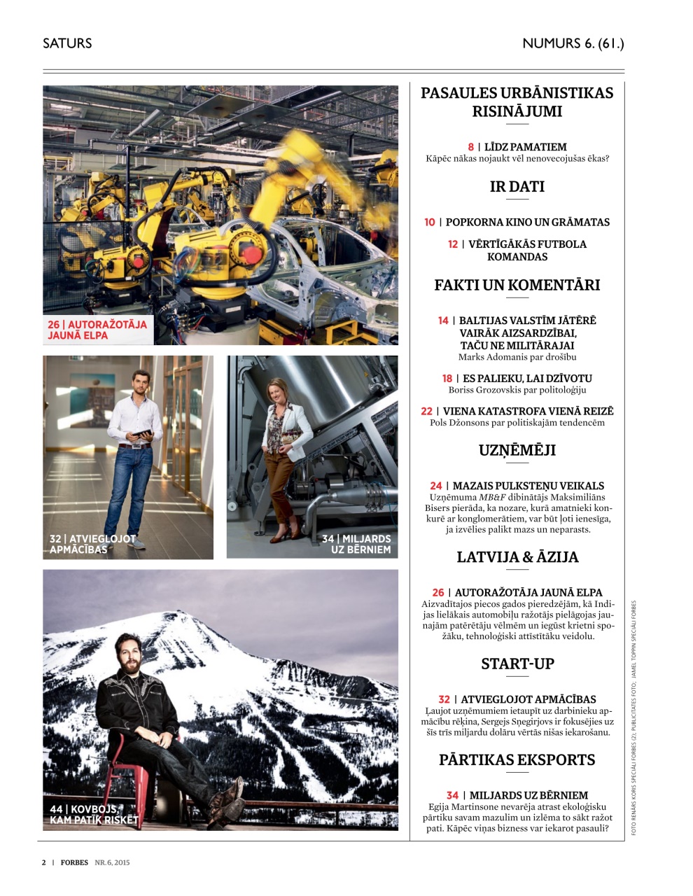 Forbes Latvia Preview Pages