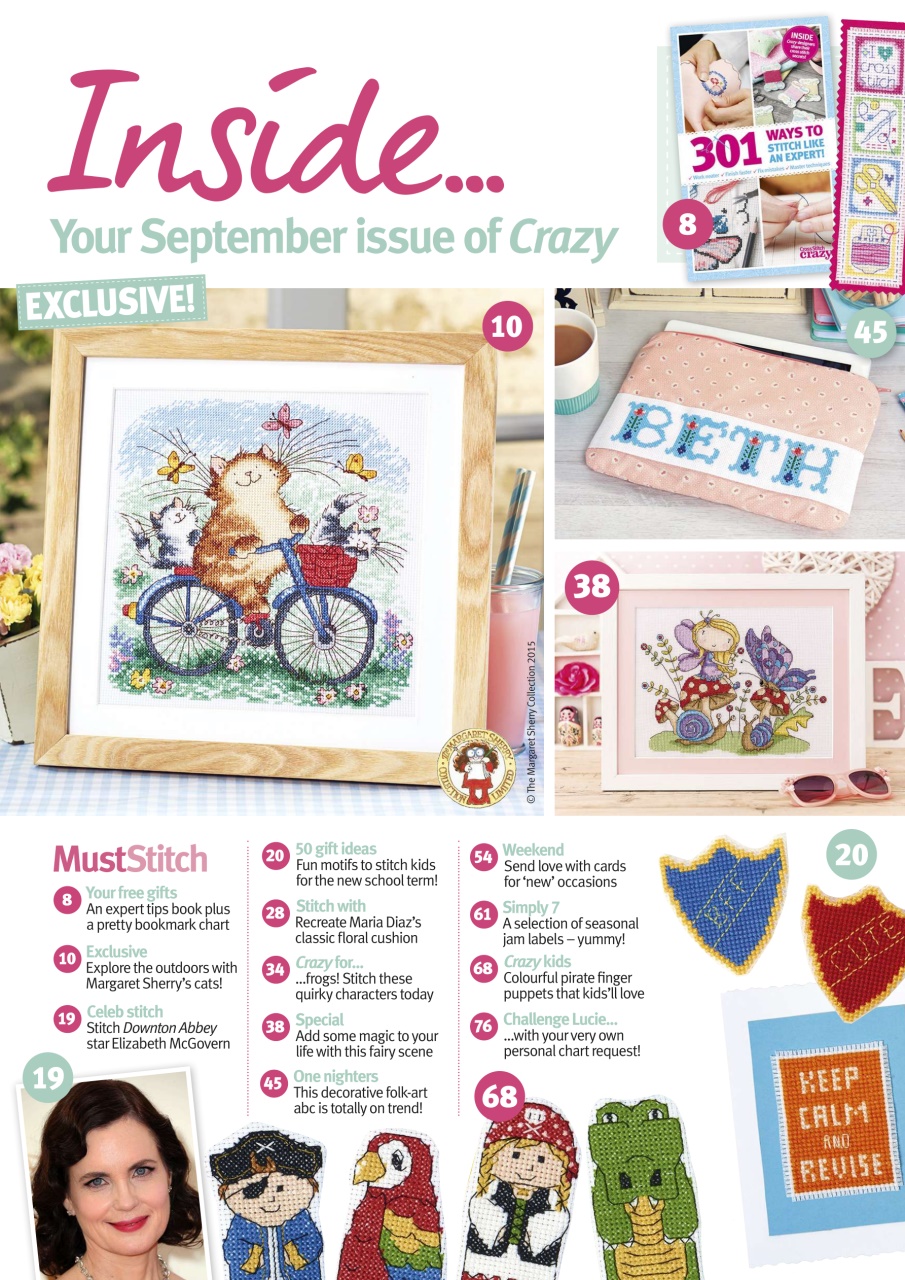 Cross Stitch Crazy Preview Pages