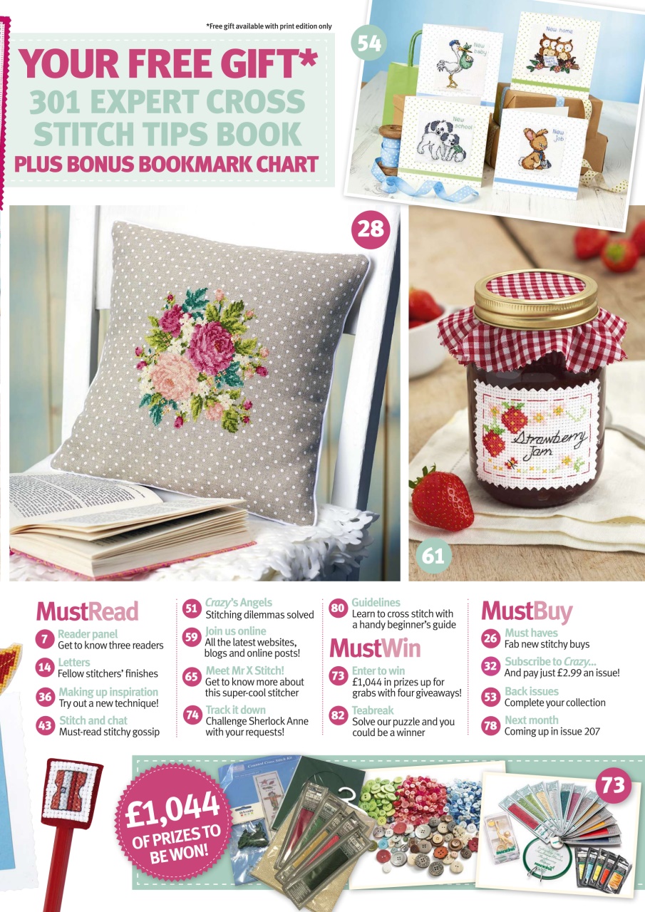 Cross Stitch Crazy Preview Pages