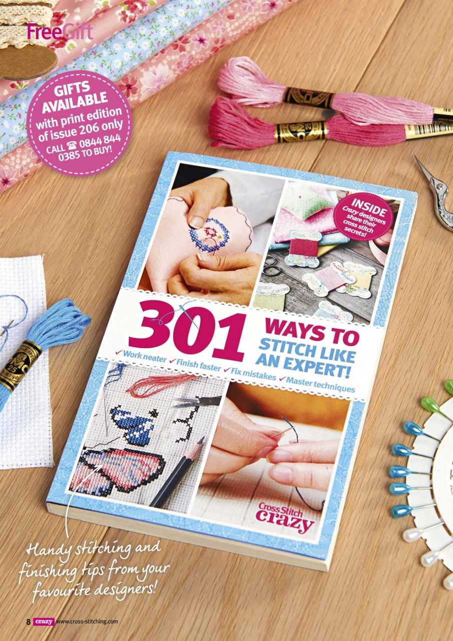 Cross Stitch Crazy Preview Pages