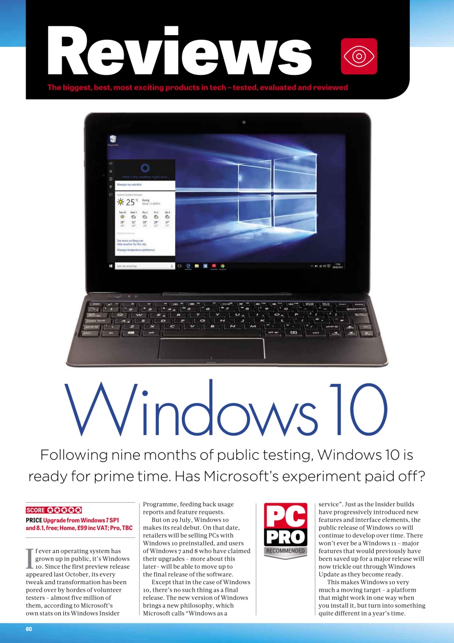 PC Pro Preview Pages