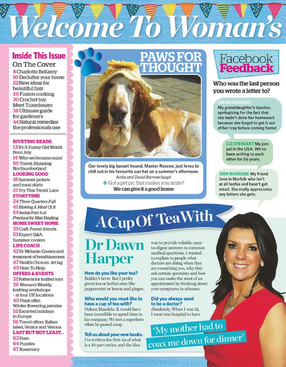 Woman's Weekly Preview Pages