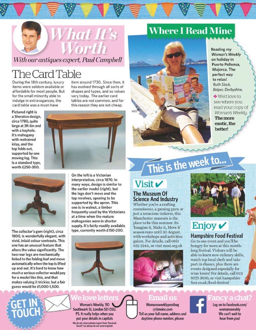 Woman's Weekly Preview Pages