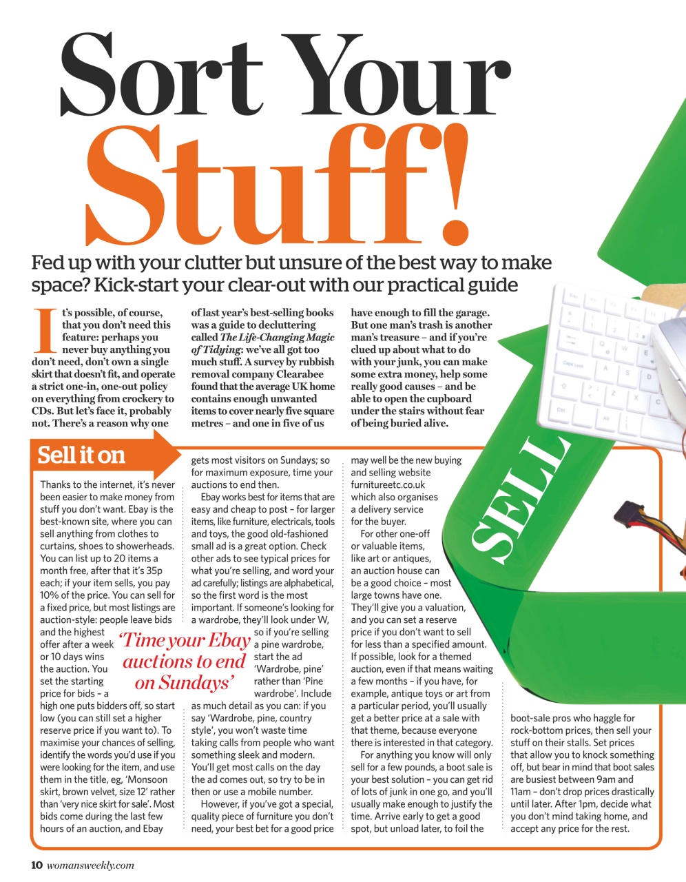 Woman's Weekly Preview Pages