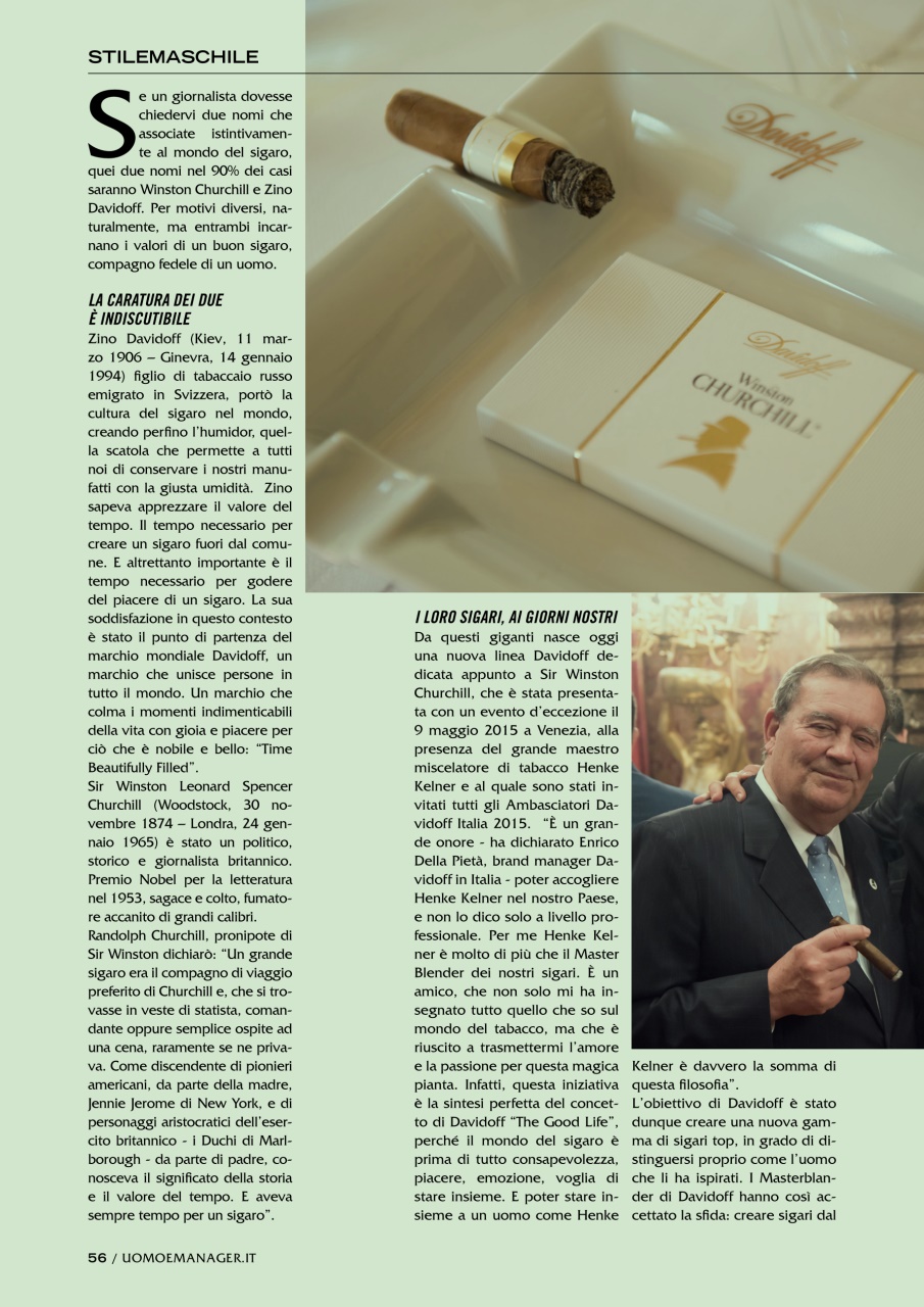 UOMO & MANAGER Preview Pages