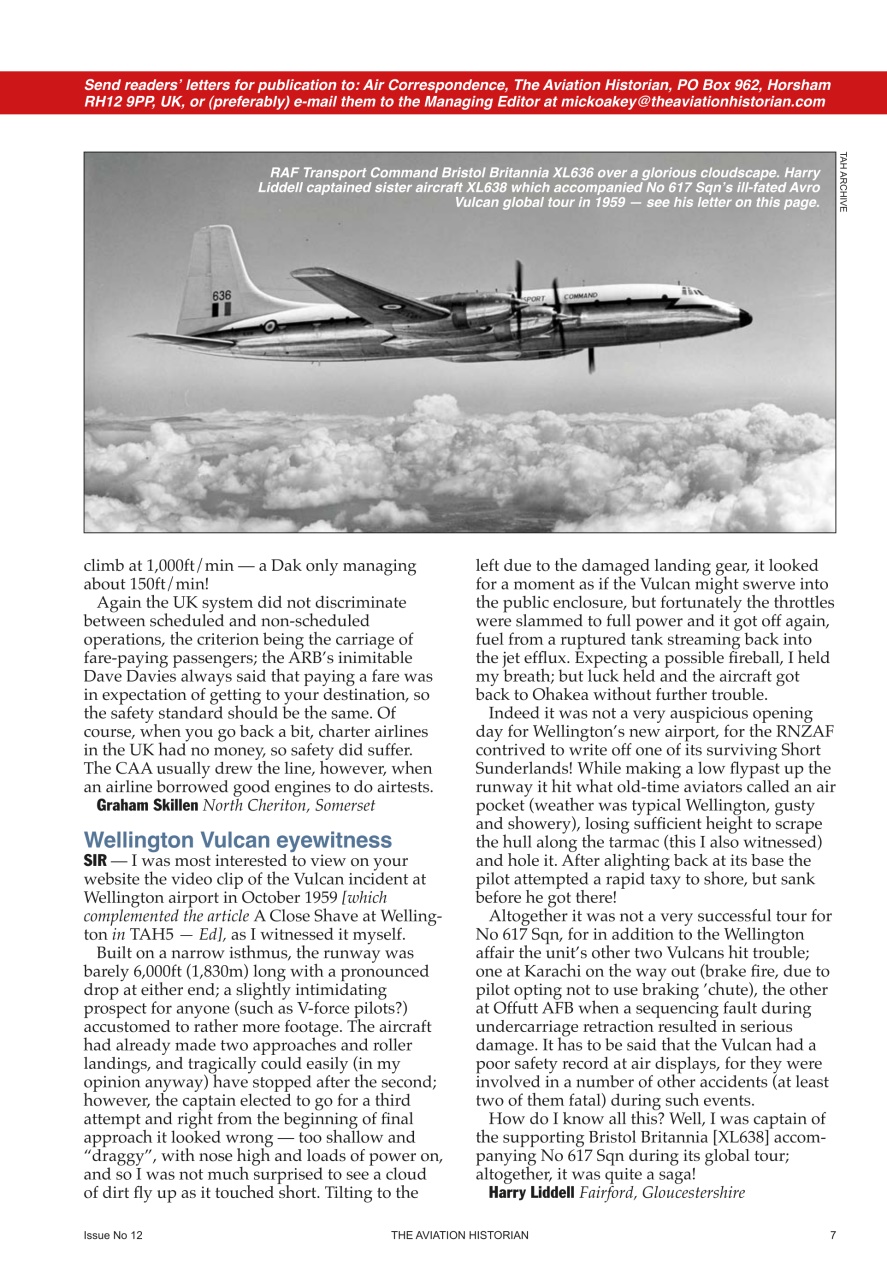 The Aviation Historian Magazine Preview Pages