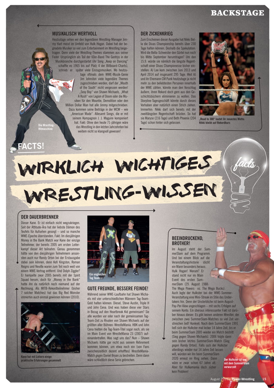 Power-Wrestling Preview Pages