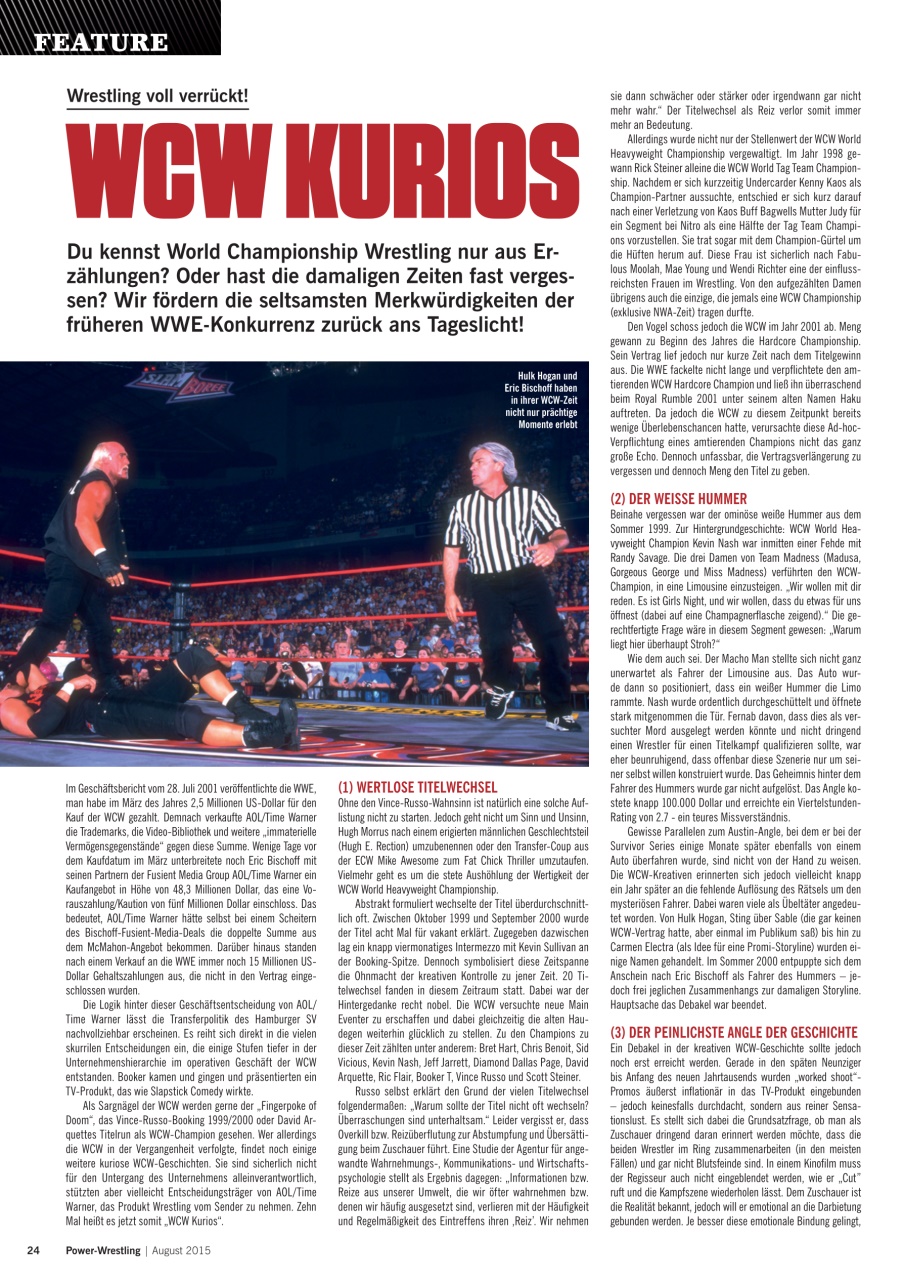 Power-Wrestling Preview Pages
