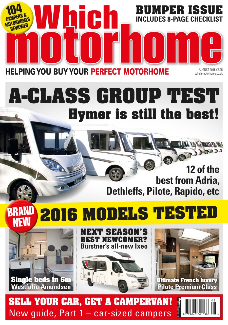 What Motorhome magazine Preview Pages
