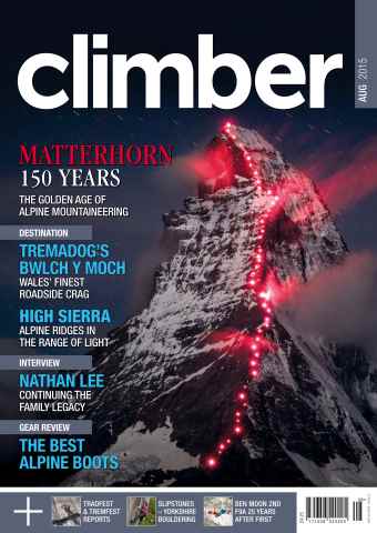 Climber issue August 2015