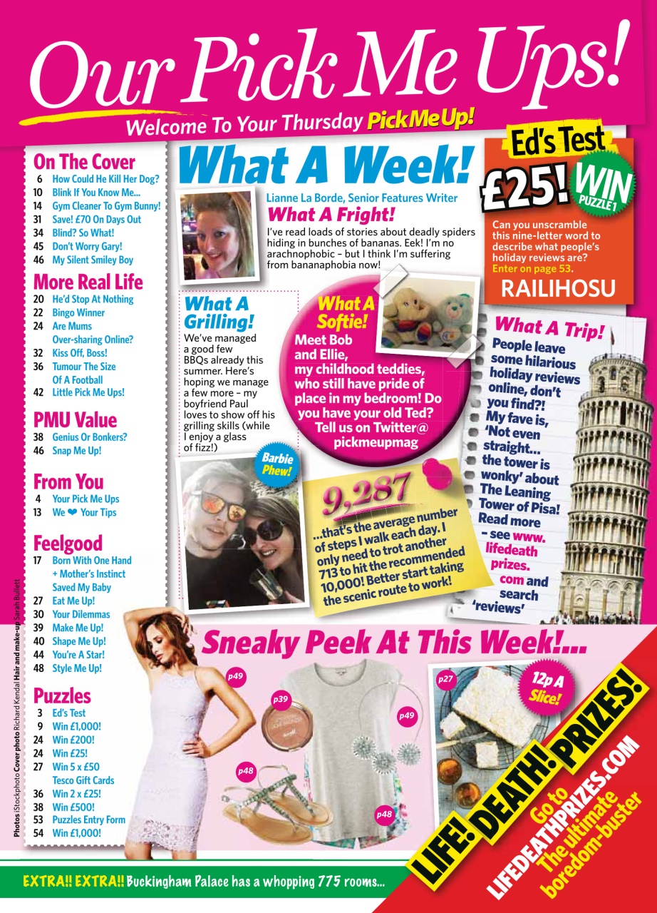 Pick Me Up Preview Pages