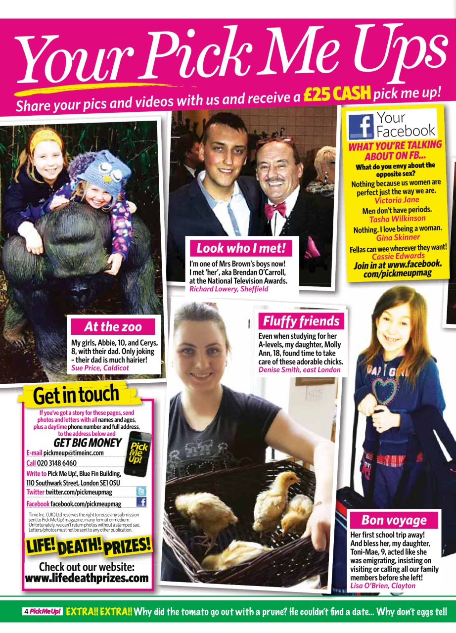 Pick Me Up Preview Pages