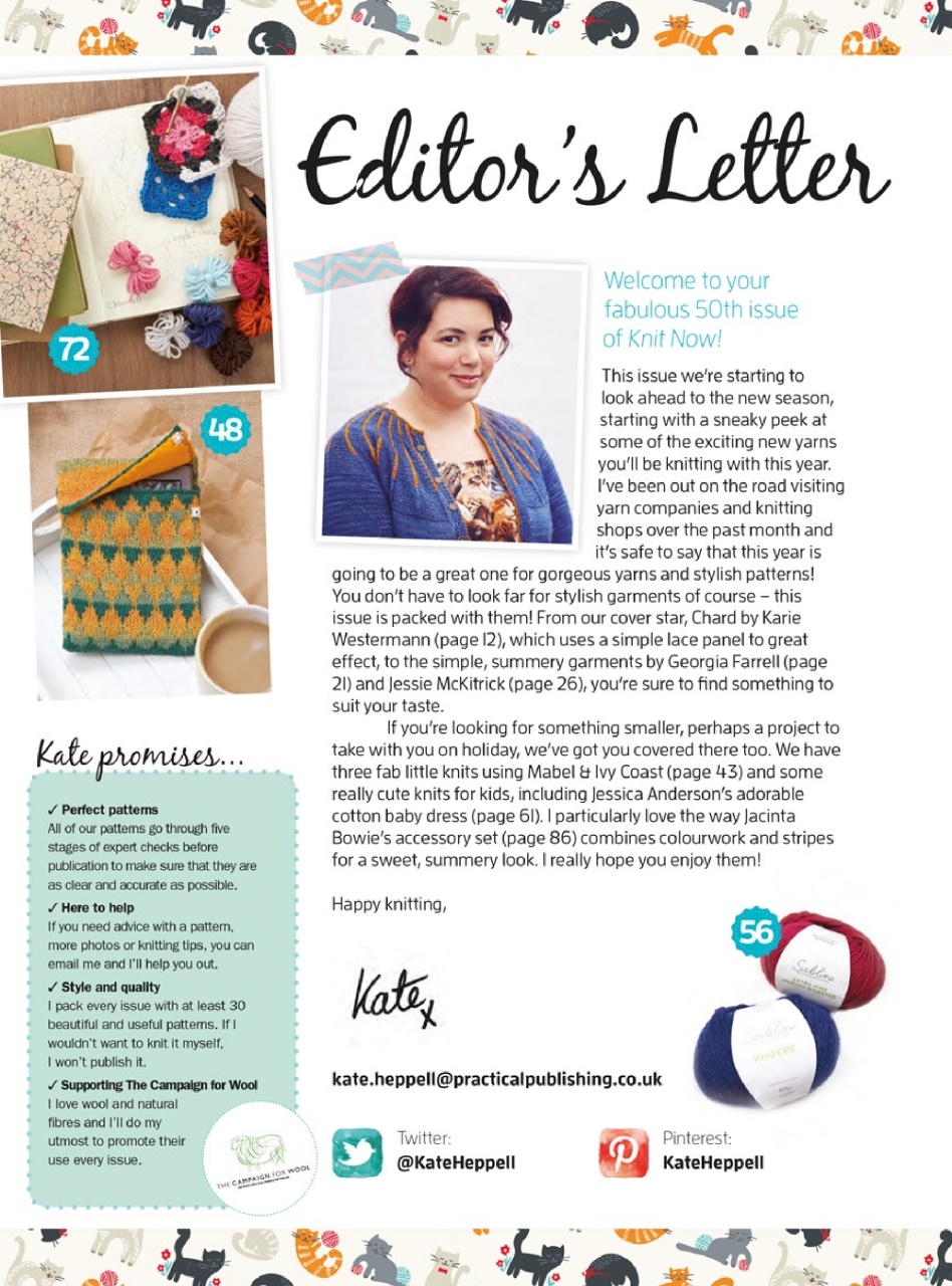 Knit Now Preview Pages