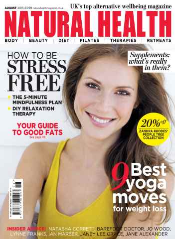Natural Health issue Aug-15