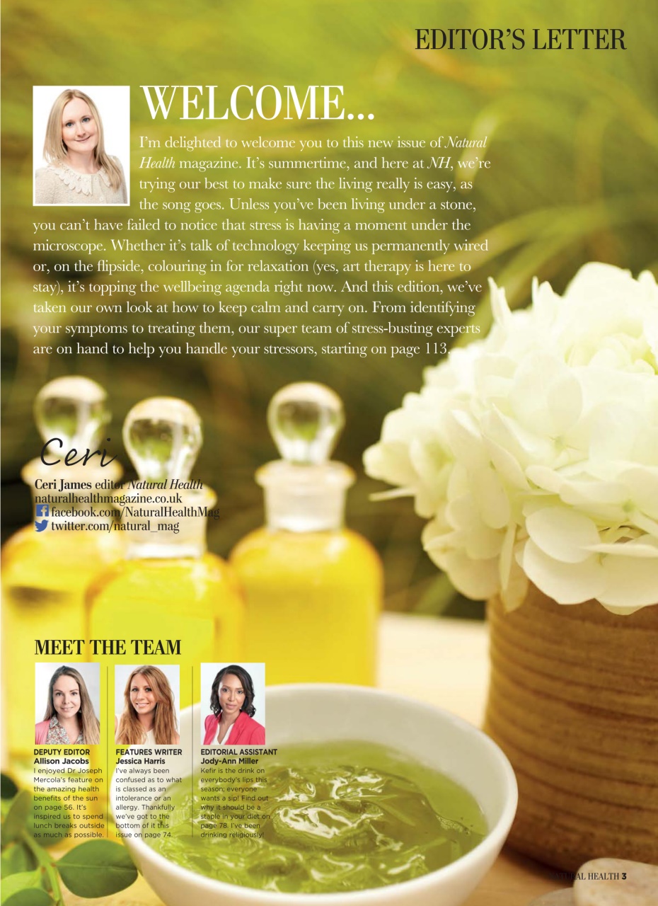 Natural Health Preview Pages