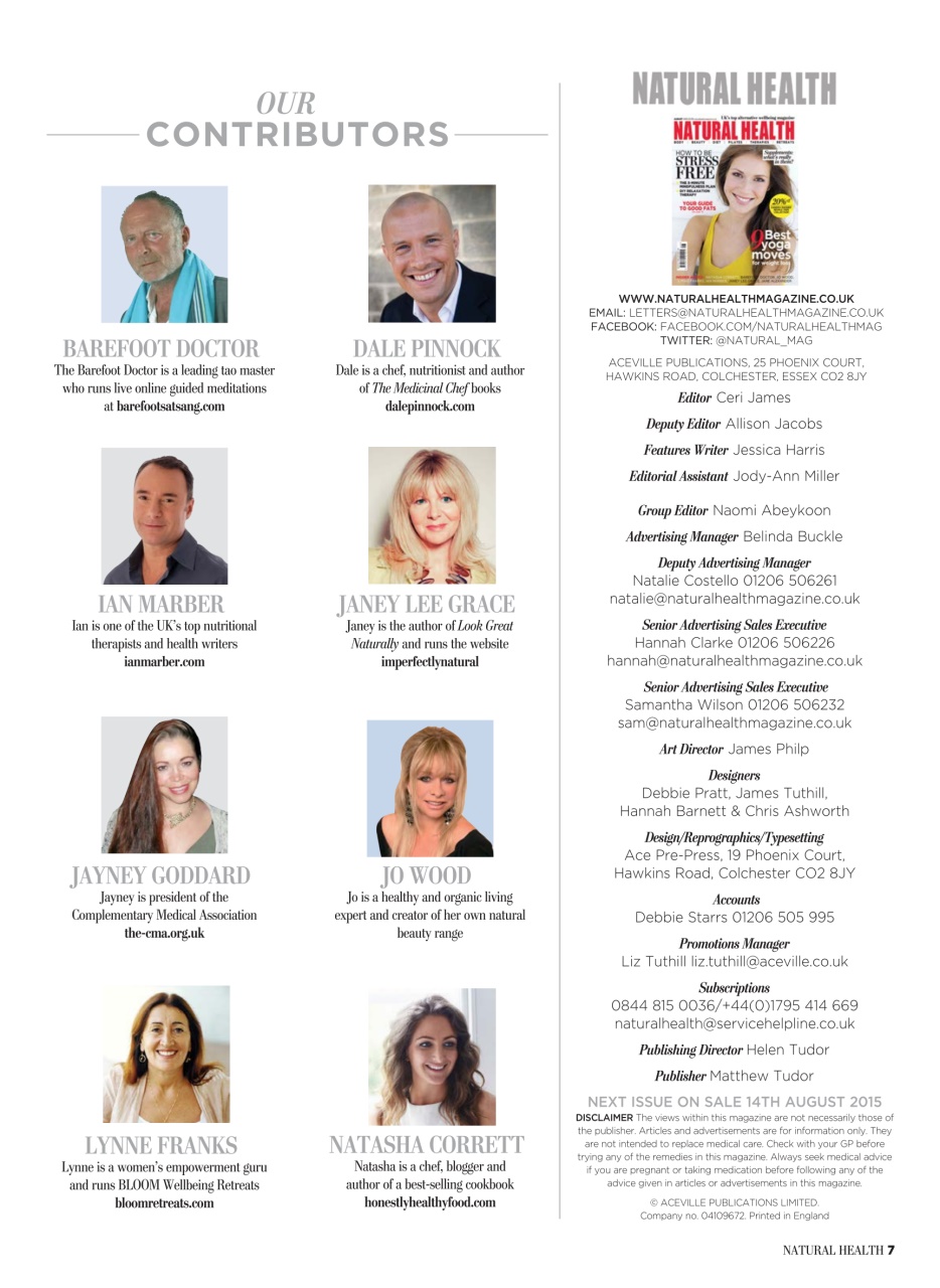 Natural Health Preview Pages