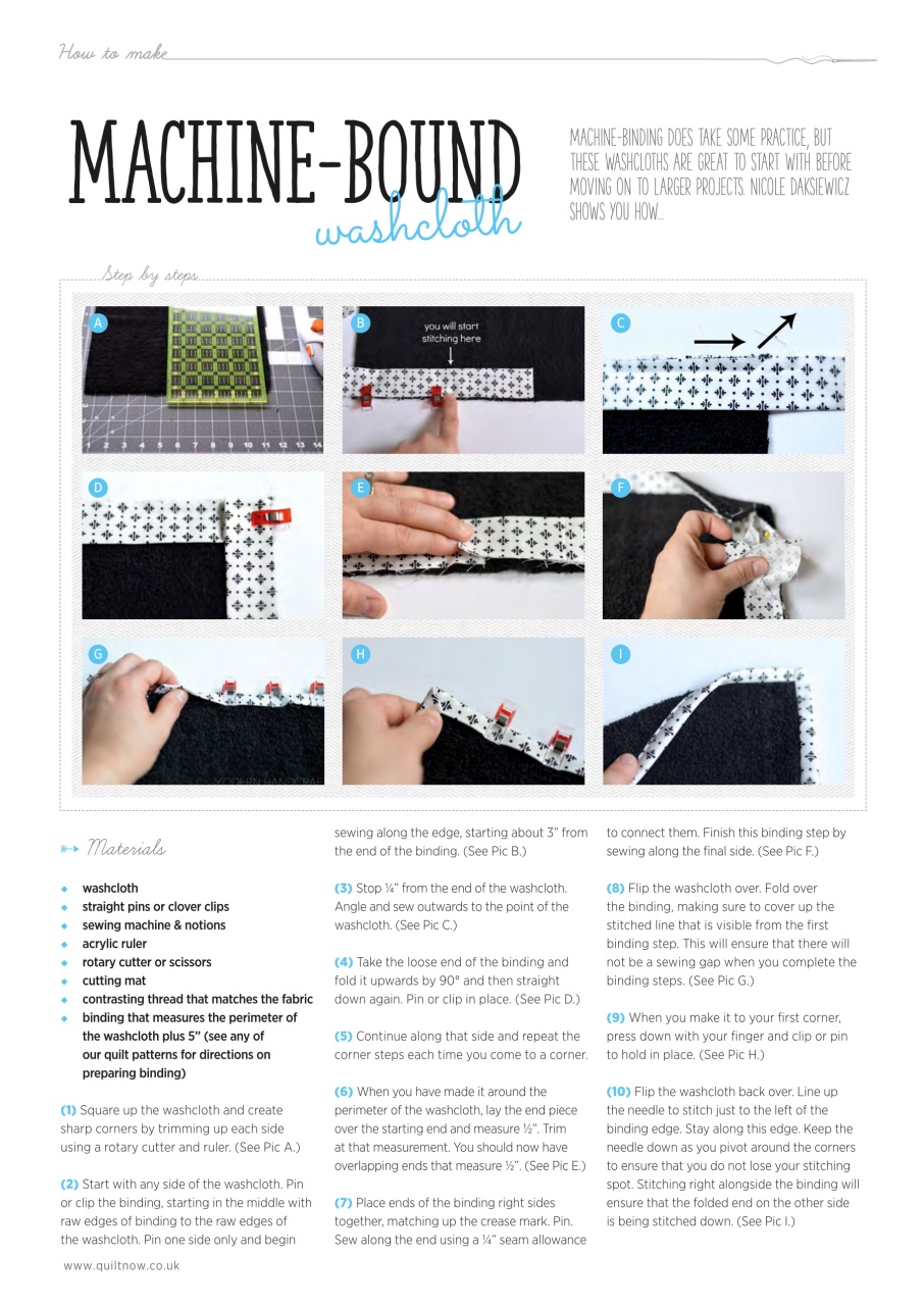 Quilt Now Preview Pages