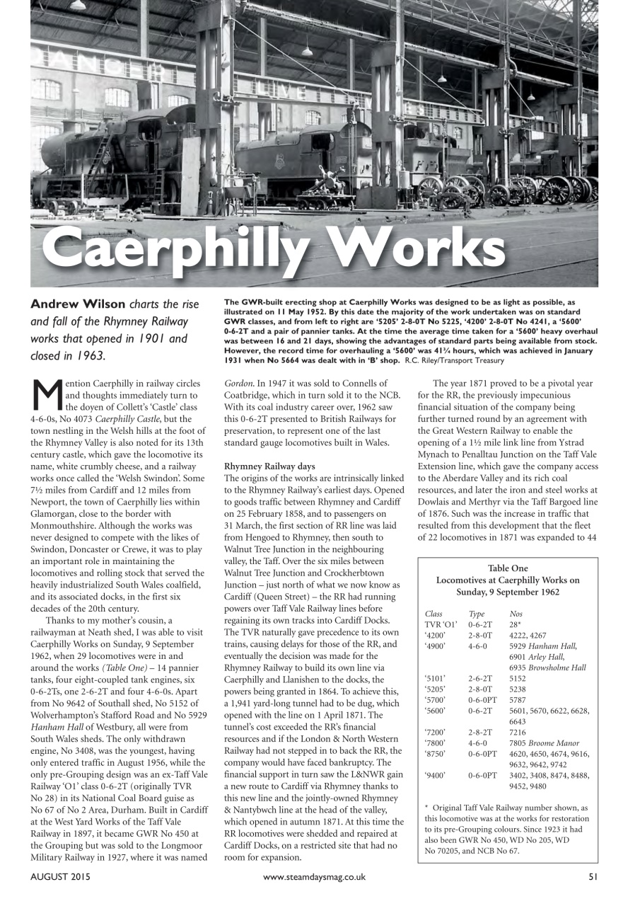 Steam Days Preview Pages