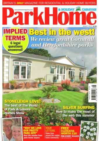 Park Home & Holiday Living issue No. 665 Best in the west