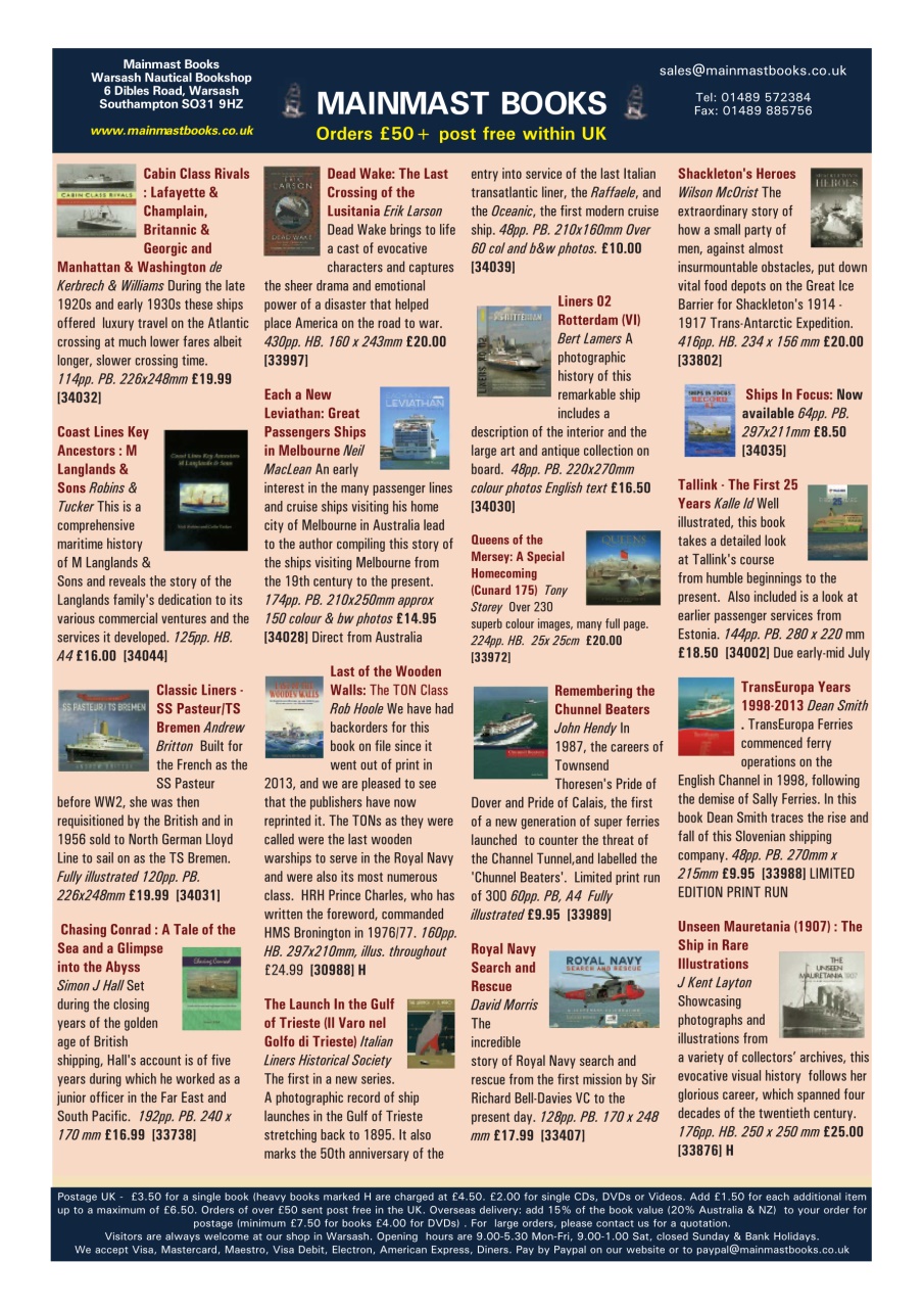 Ships Monthly Preview Pages