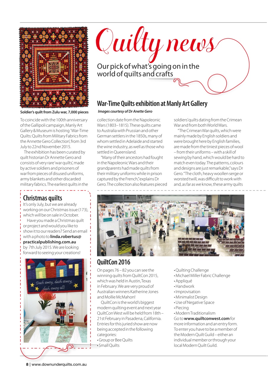 Down Under Quilts Preview Pages