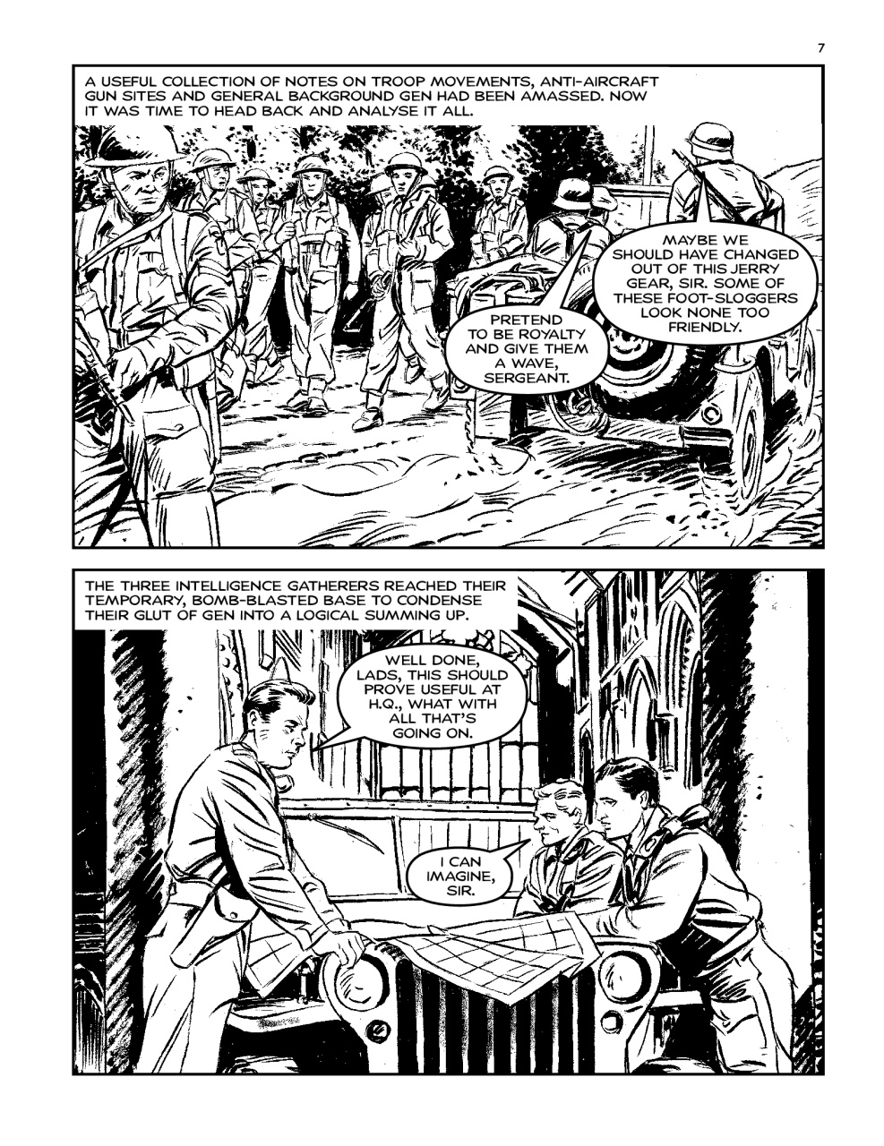 Commando Preview Pages