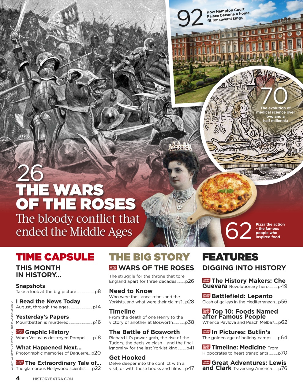 BBC History Revealed Magazine Preview Pages
