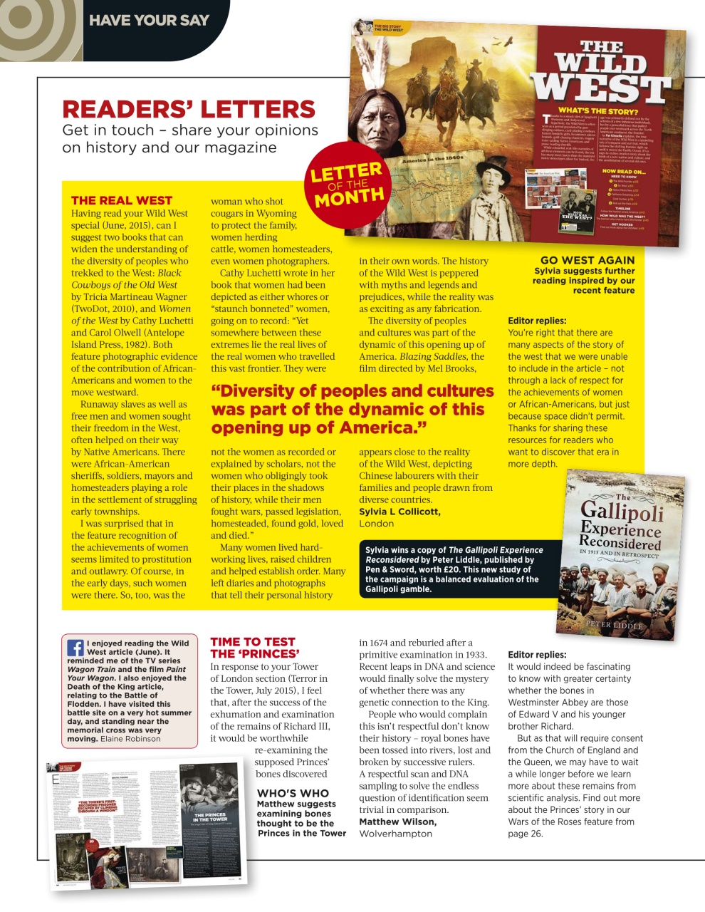 BBC History Revealed Magazine Preview Pages