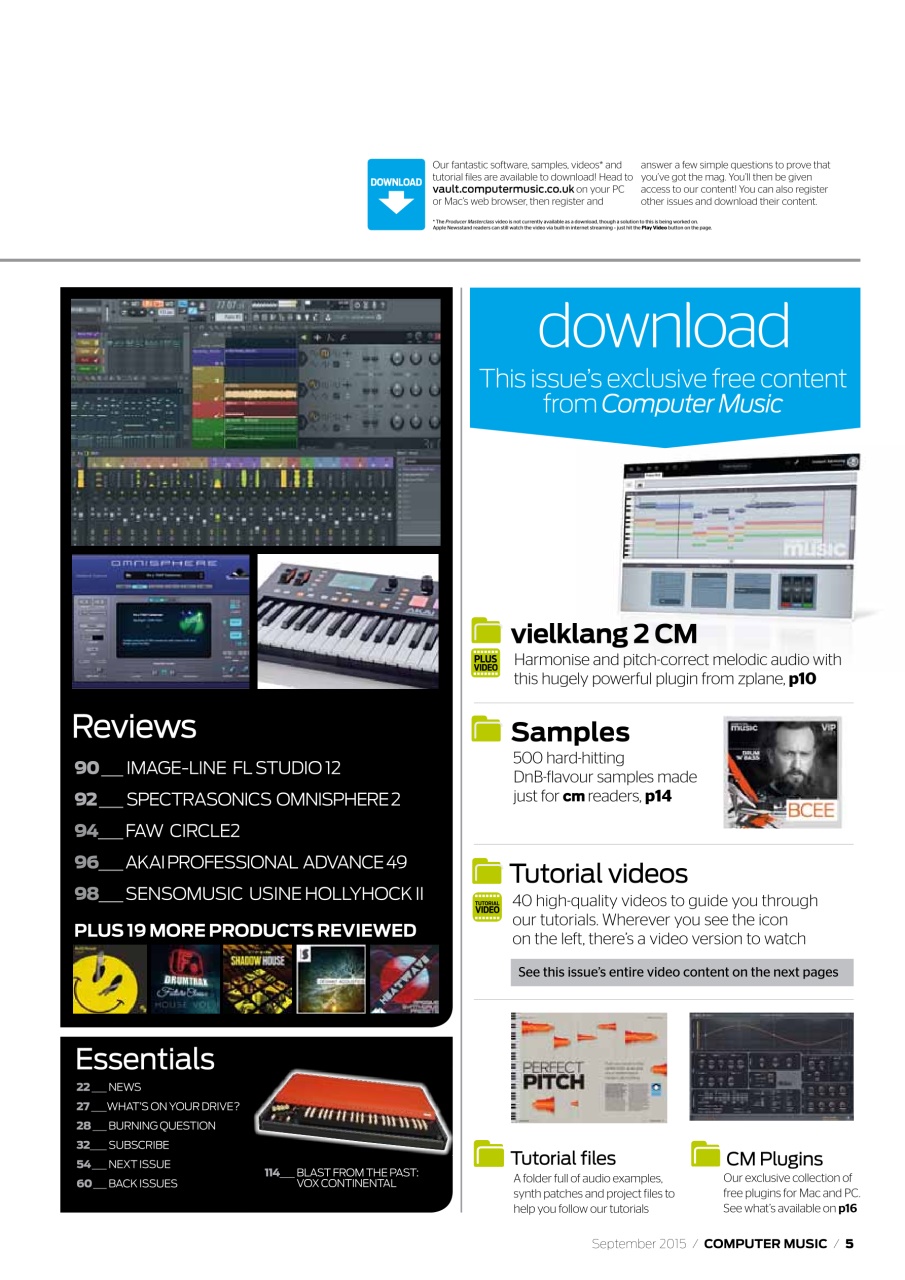 Computer Music Preview Pages