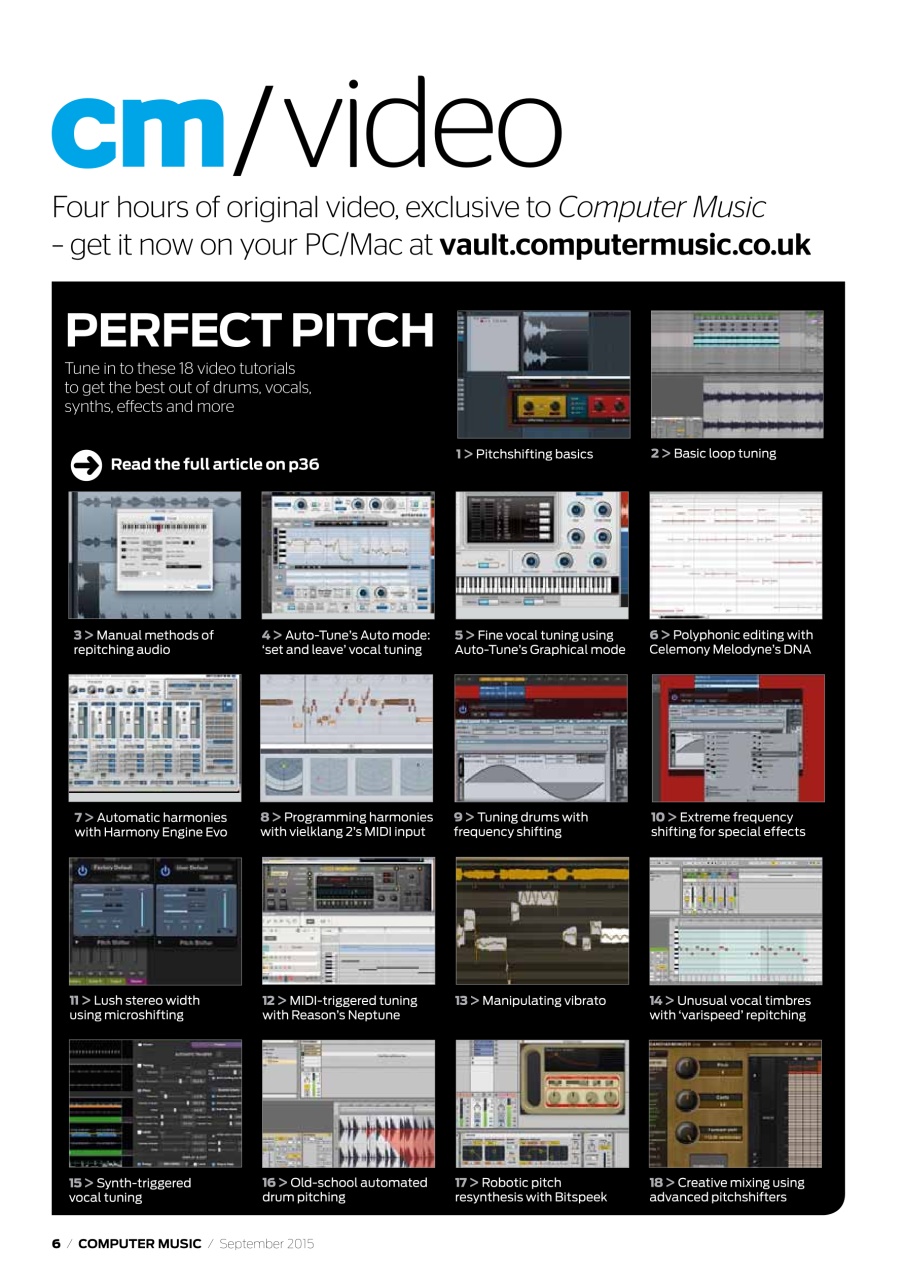 Computer Music Preview Pages
