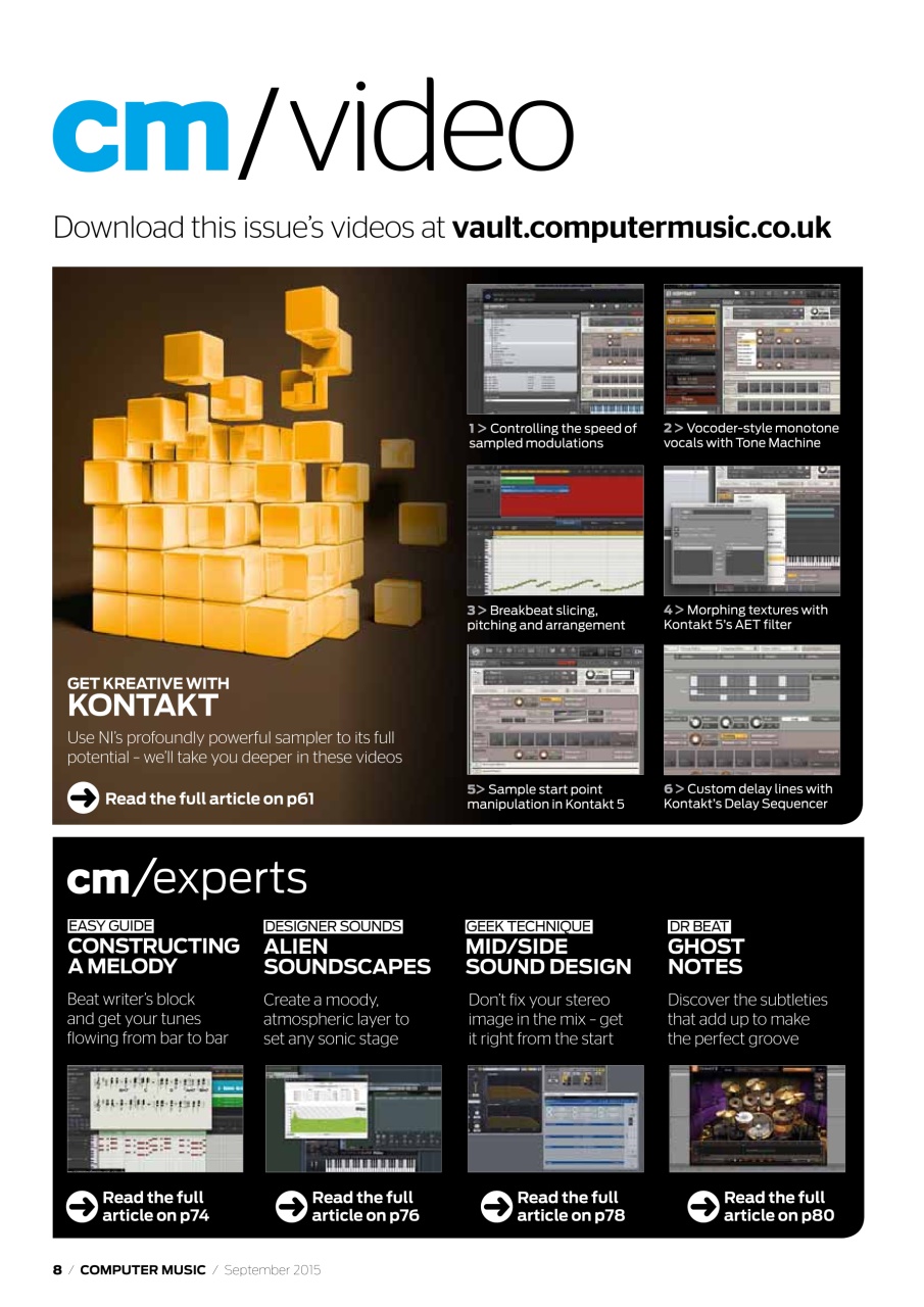 Computer Music Preview Pages