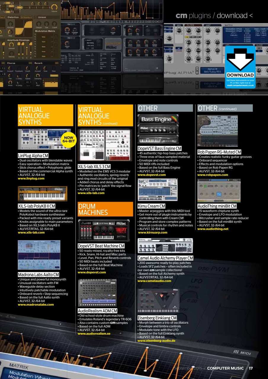Computer Music Preview Pages