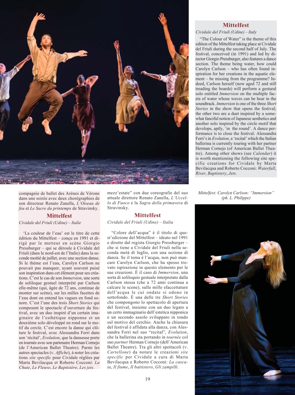 BALLET2000 Edizione Italia Preview Pages