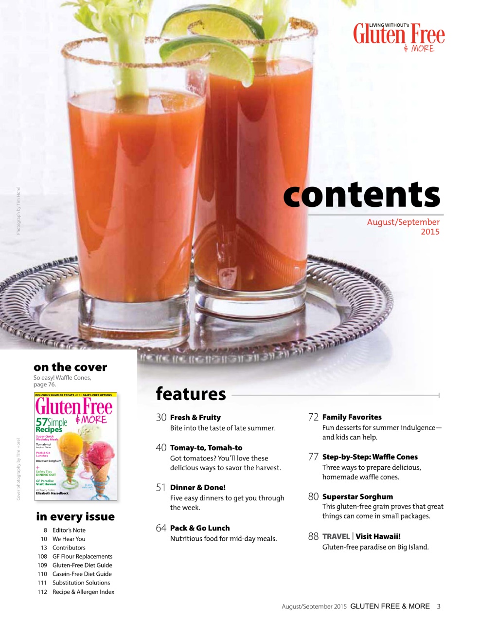 Gluten Free & More Preview Pages