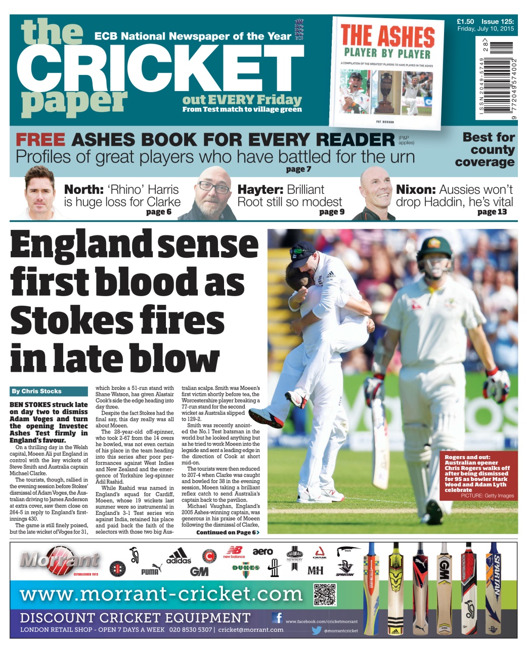 The Cricket Paper Preview Pages