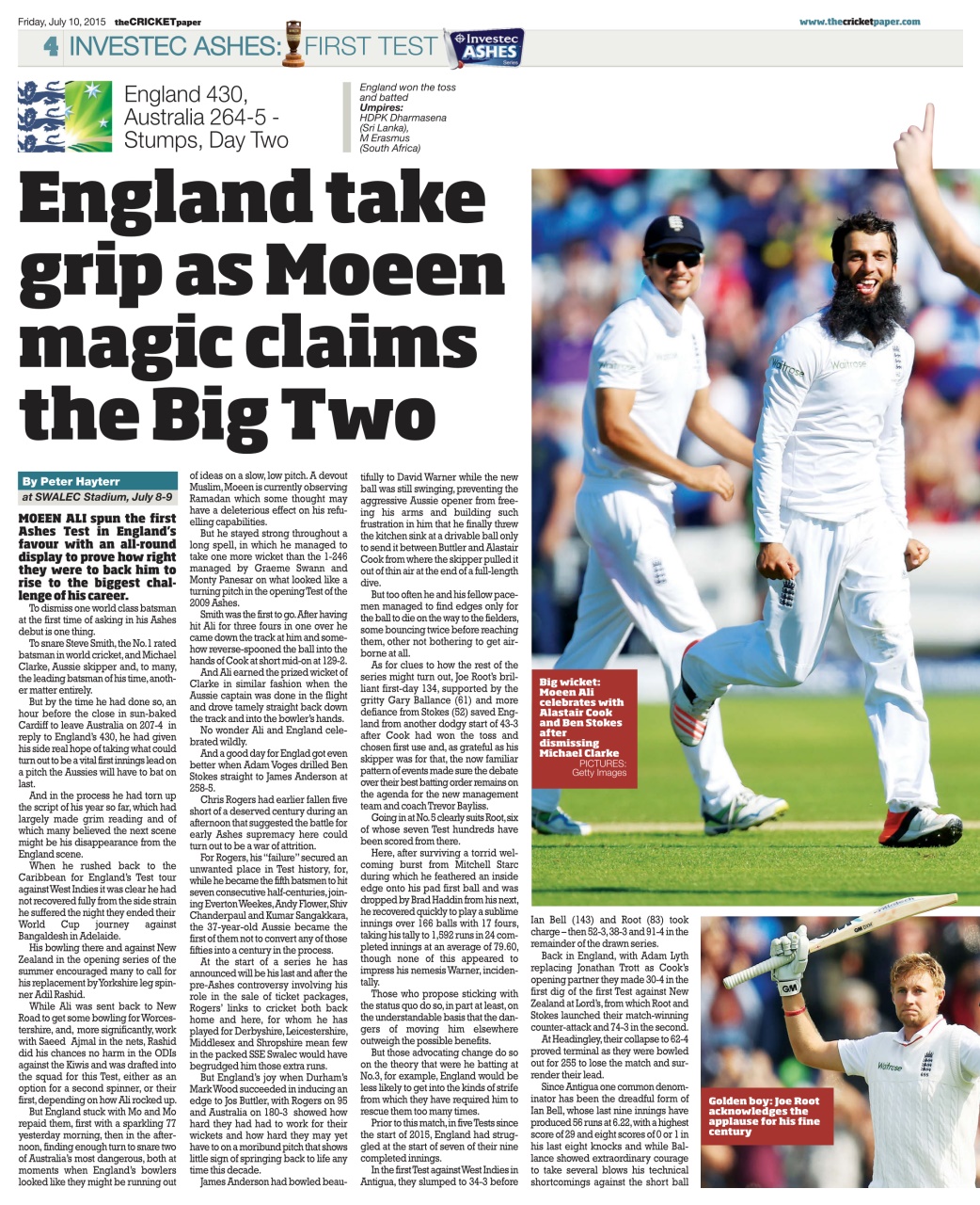 The Cricket Paper Preview Pages